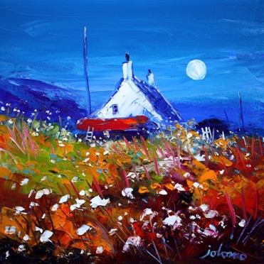 Evening Autumnlight West Port Kintyre 16x16 Evening Autumnlight West Port Kintyre 16x16